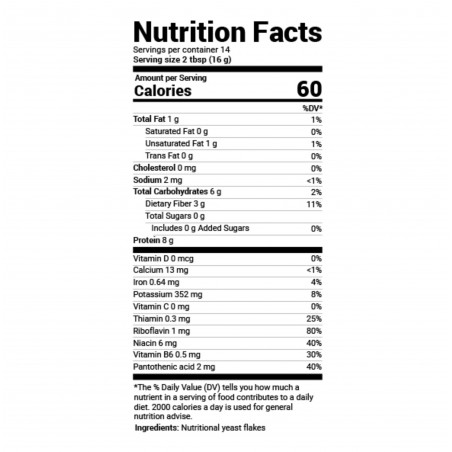 Пищевые дрожжи в хлопьях