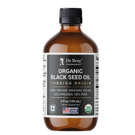 Органическое масло черного тмина – 120 мл